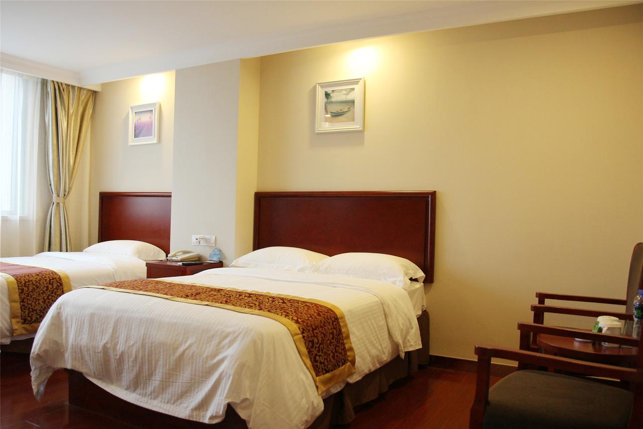 Greentree Inn Shandong Heze Mudan Road Bus Terminal Station Express Hotel Ngoại thất bức ảnh